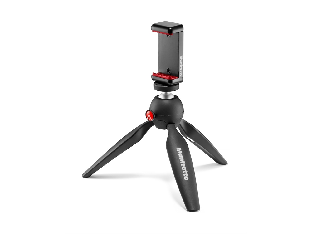 Manfrotto PIXI Smart Mini Tripod with Universal Smartphone Clamp - Best Available Image