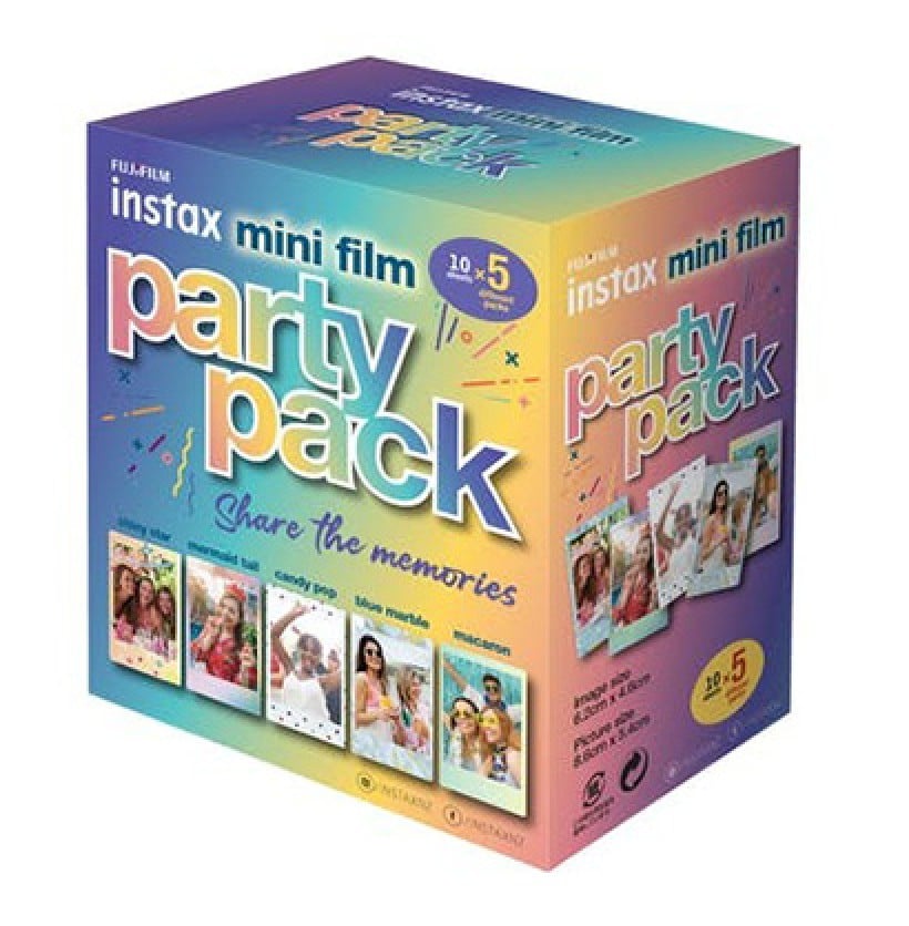 FujiFilm Instax Mini Film Party 50 Pack