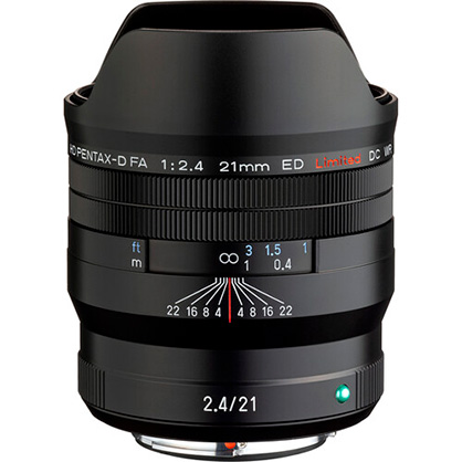 Pentax HD PENTAX-D FA 21mm f/2.4ED Limited DC WR Lens (Black) - Best Available Image