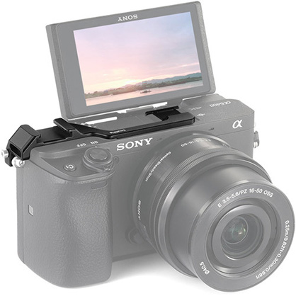 1019023_B.jpg - SmallRig Shoe Mount Relocation Plate for Sony a6400/a6300/a6100 Cameras - Image 2