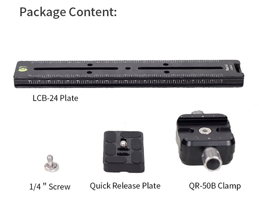 1019163_C.jpg - XILETU LCB-24B Track Dolly Slider Quick Release Set - Image 3