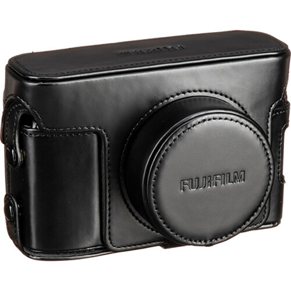 Fujifilm   X100V  Leather case - Black - Best Available Image