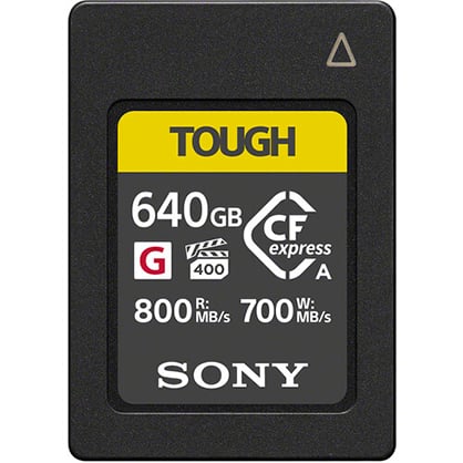 Best image for Sony 640GB CFexpress Type A TOUGH Memory Card