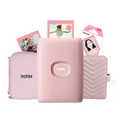 Aenllosi für Fujifilm Instax Mini Link 3/Link 2 /Mini LiPlay Hartschalen-Schutzhülle, schwarz, nur Hülle