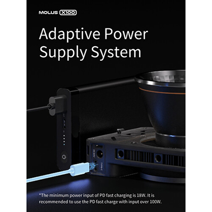 1021213_D.jpg - ZHIYUN MOLUS X100 Bi-Colour Pocket COB Monolight Single - Image 4