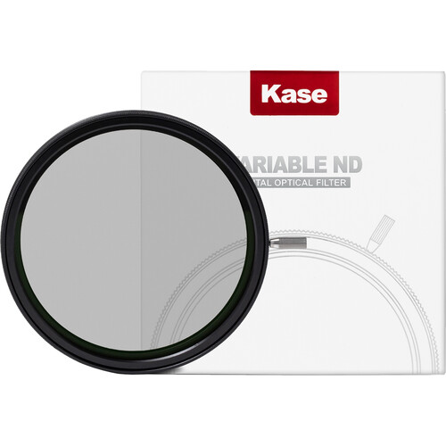 Kase Screw-in 1/4 Black Mist and Variable 2-5 Stop ND Filter 67mm - Best Available Image