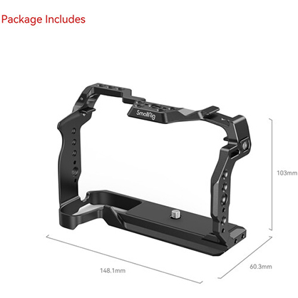 1021333_C.jpg - SmallRig Camera Cage for Canon EOS R8 4212 - Image 3
