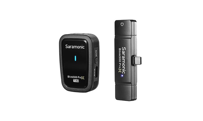 1021343_A.jpg - Saramonic Blink500 ProX Q5 2.4GHz Single Wireless Microphone System - Image 1
