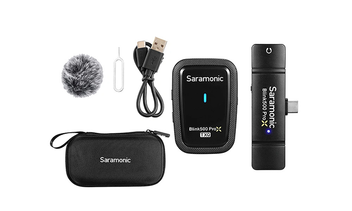 1021343_B.jpg - Saramonic Blink500 ProX Q5 2.4GHz Single Wireless Microphone System - Image 2