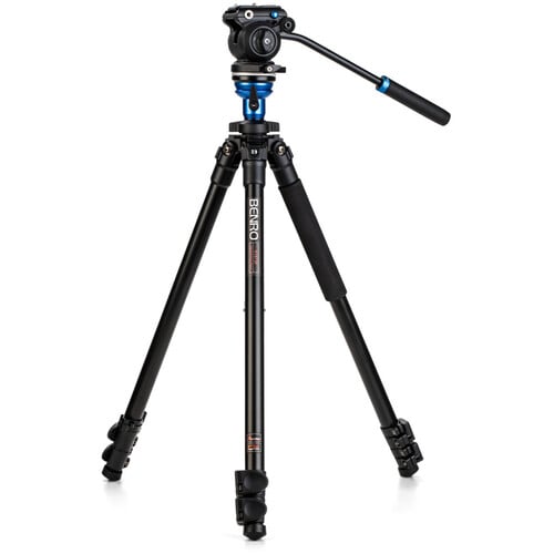 Best image for Benro Aluminum Tripod with S2 PRO 60mm Flat Base Video Head