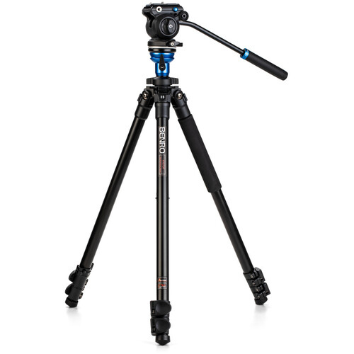 Best image for Benro Aluminum Tripod with S2 PRO 60mm Flat Base Video Head