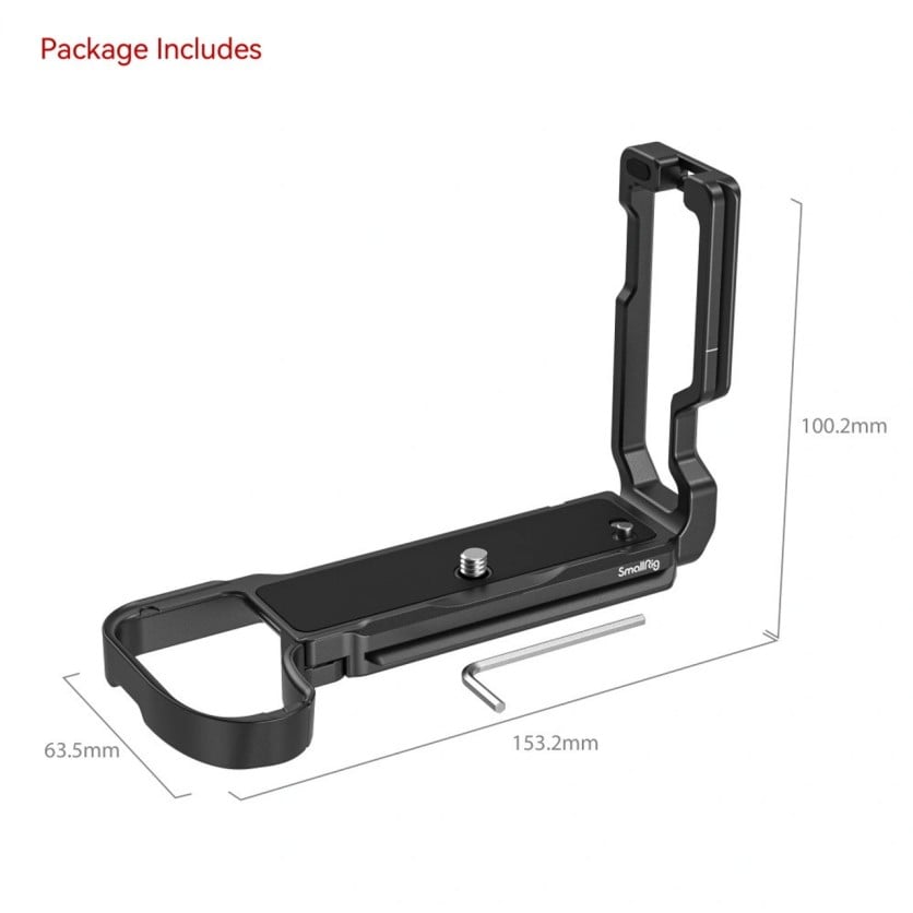 1021933_A.jpg - SmallRig L-Bracket for Nikon Z 8 3942 - Image 1