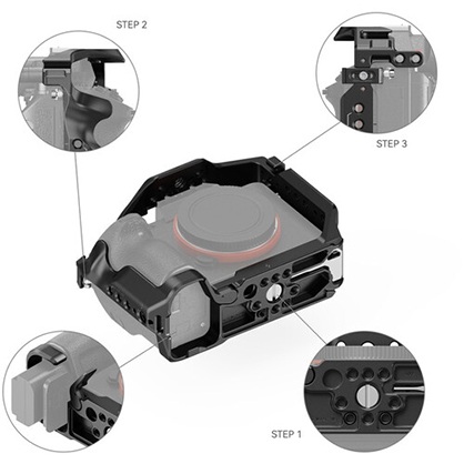 1022103_B.jpg - SmallRig Full Camera Cage for Sony a7 III and a7R III 2087D - Image 2