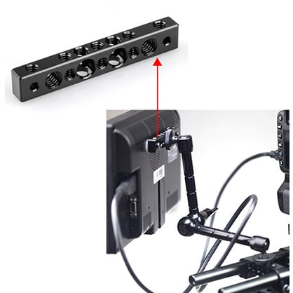 1022173_C.jpg - SmallRig Cheese Bar with 1/4"-20  &  3/8"-16 Screw Holes 1091 - Image 3