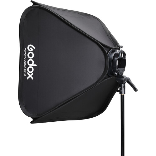 1022353_A.jpg - Godox S2 Speedlite Bracket with Softbox, Grid and Carrying Bag Kit