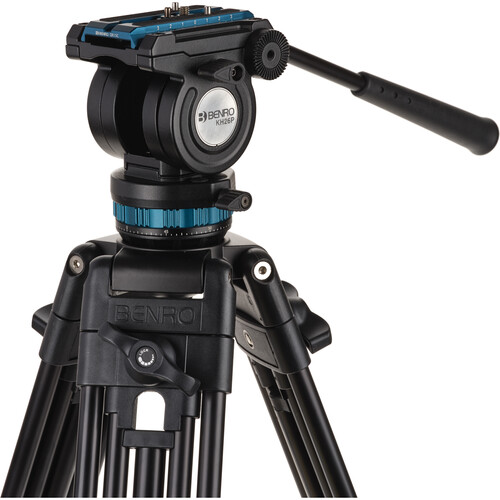 1023113_A.jpg - Benro KH26PC Video Head and Tripod Kit - Image 1
