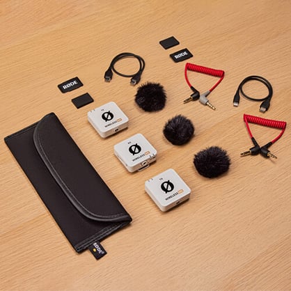 1023213_C.jpg - RODE Wireless ME Dual Channel Wireless Microphone System (2TX/1RX, White) - Thumbnail 3