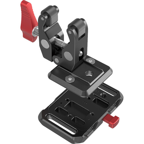 1023243_B.jpg - SmallRig Mini V-Lock Battery Plate with Claw-Shaped Clamp 2989 - Thumbnail 2