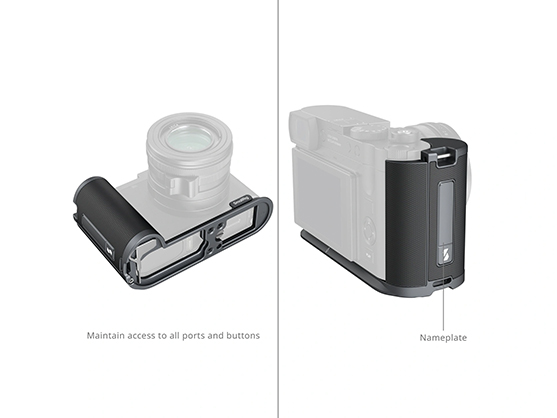 1023253_A.jpg - Smallrig L-Shape Plate with Handle for Leica Q3 4568 - Image 1