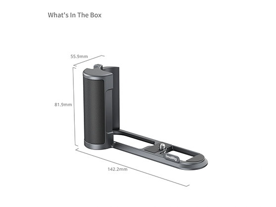 1023253_B.jpg - Smallrig L-Shape Plate with Handle for Leica Q3 4568 - Image 2