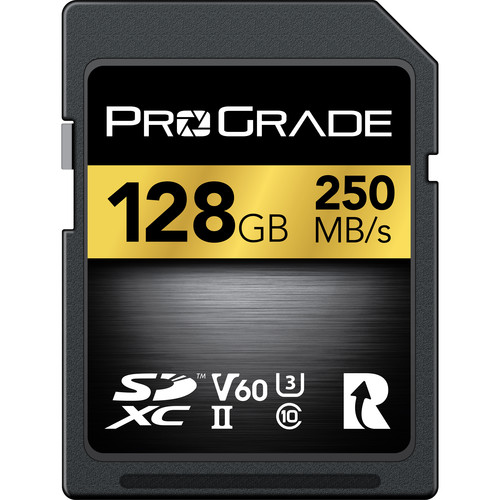 ProGrade Digital 128GB UHS-II SDXC V60 Memory Card