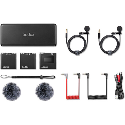 1023423_E.jpg - Godox Virso M2 2-Person Wireless Microphone System for Cameras and Smartphones - Thumbnail 5