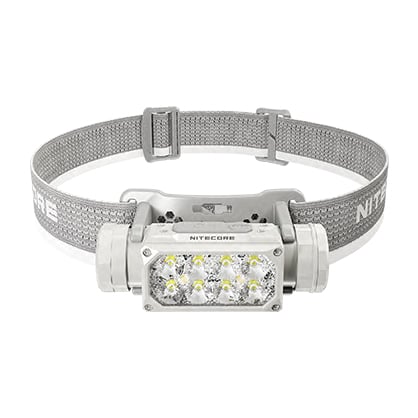 Best image for Nitecore HC65 UHE 2000 Lumen USB-C Rechargeable Headlamp in Grey