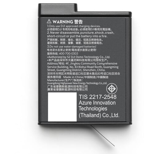 1023703_A.jpg - DJI Extreme Battery Plus for Osmo Action 5 (1950mAh) - Thumbnail 1