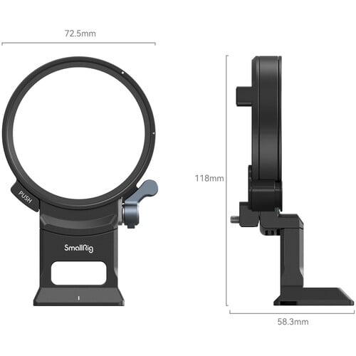 1023903_A.jpg - SmallRig Horizontal-to-Vertical Mounting Plate for Sony A7C II and A7CR 4424 - Thumbnail 1