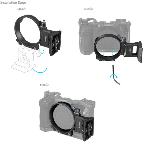 1023903_C.jpg - SmallRig Horizontal-to-Vertical Mounting Plate for Sony A7C II and A7CR 4424 - Image 3