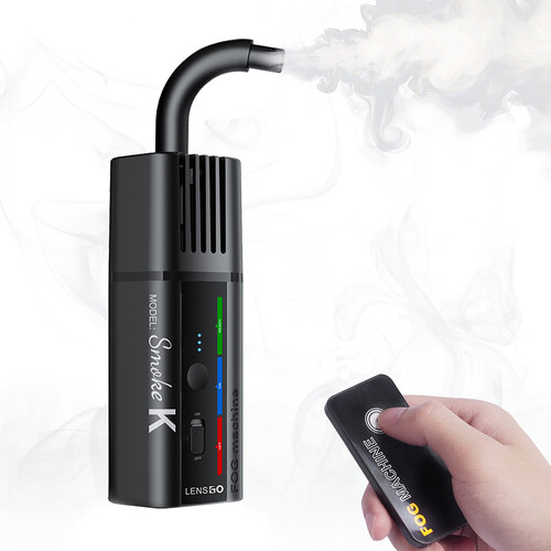 LENSGO Smoke K All-in-One Handheld Mini Fog Machine (30W) - Best Available Image