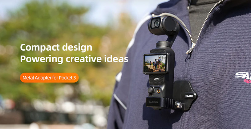 Best image for Telesin Metal Expansion Frame for DJI Osmo Pocket 3