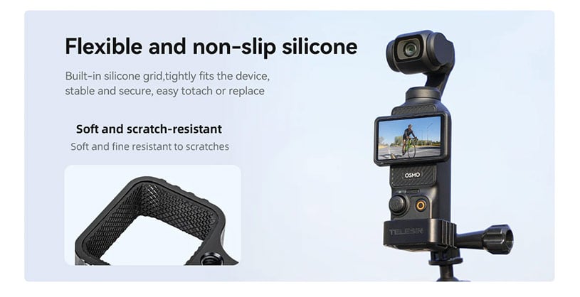 1024183_C.jpg - Telesin Metal Expansion Frame for DJI Osmo Pocket 3 - Thumbnail 3