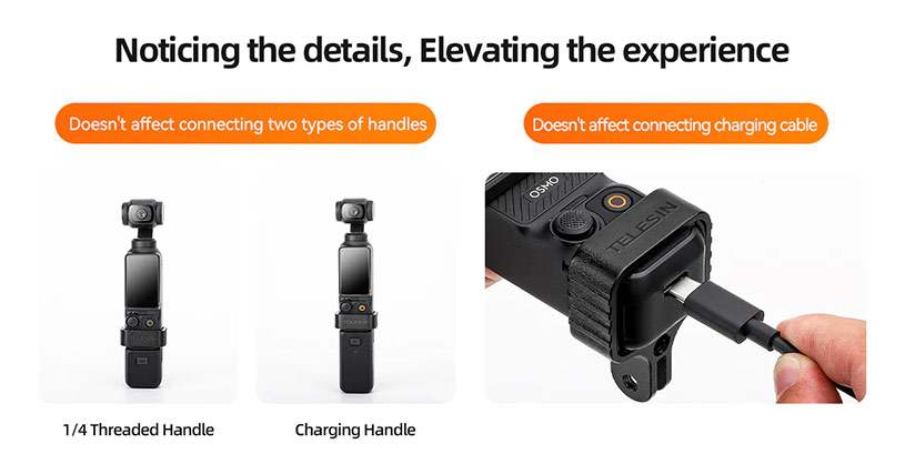 1024183_D.jpg - Telesin Metal Expansion Frame for DJI Osmo Pocket 3 - Thumbnail 4