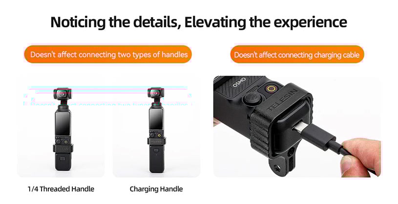 1024183_D.jpg - Telesin Metal Expansion Frame for DJI Osmo Pocket 3 - Image 4