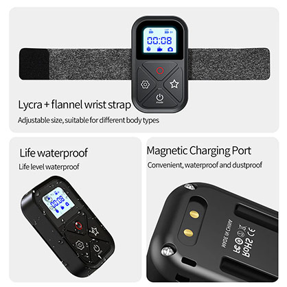 1024193_D.jpg - Telesin Smart Wireless Remote for GoPro Hero 13/12/11/10/9/8/Max - Image 4