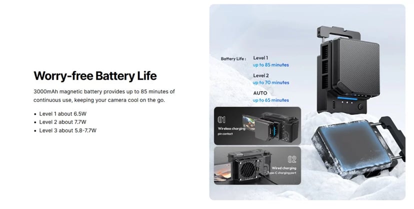 1024303_C.jpg - Ulanzi CU01 Thermostatic Semiconductor Camera Cooler Kit - Thumbnail 3