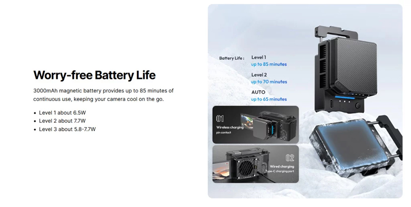 1024303_C.jpg - Ulanzi CU01 Thermostatic Semiconductor Camera Cooler Kit - Image 3