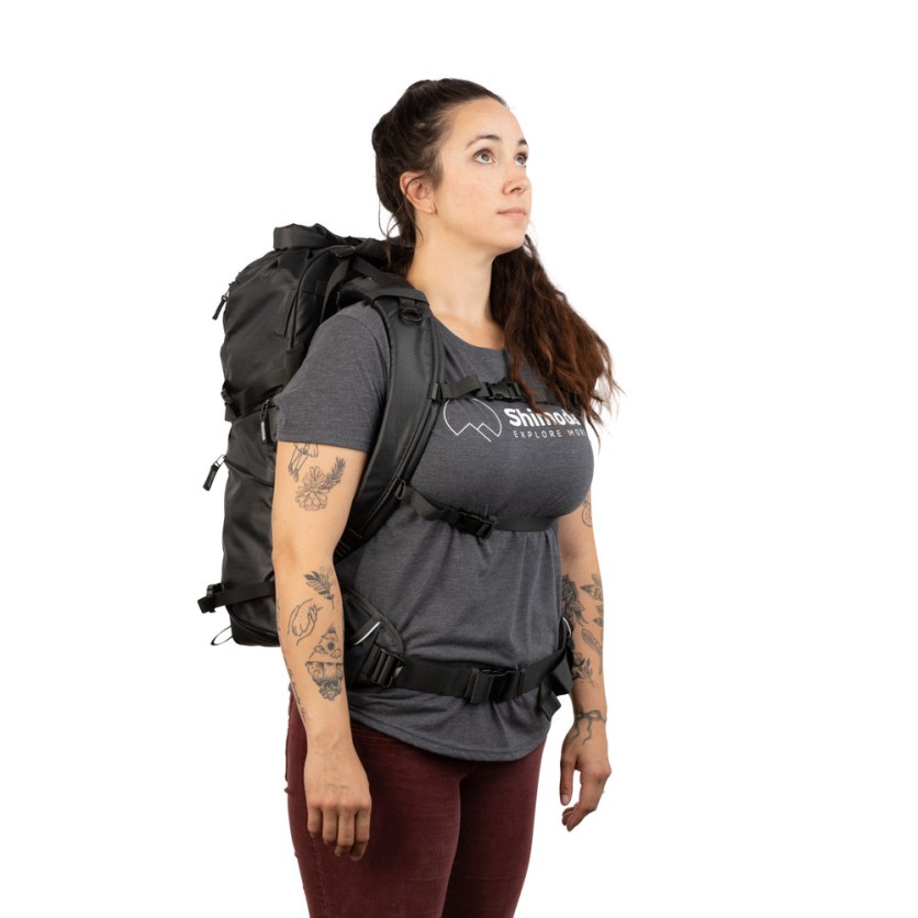 1024343_B.jpg - Shimoda  Women Simple Petite Backpack Straps (Black) - Image 2