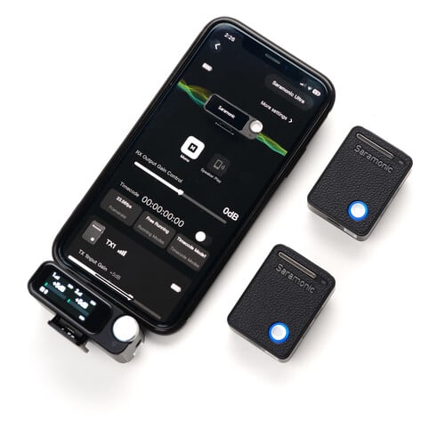 1024803_D.jpg - Saramonic Ultra 2-Person Wireless Omnidirectional Lavalier Microphones - Thumbnail 4