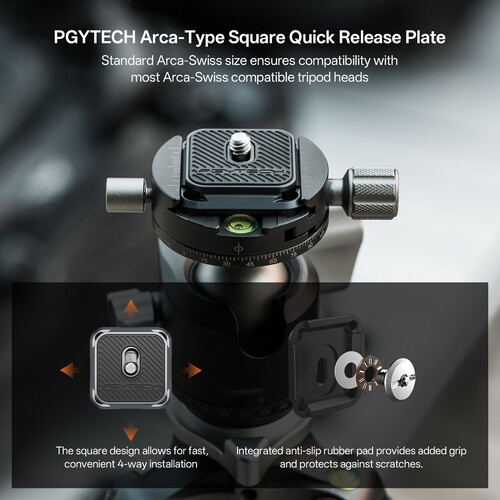 1024813_D.jpg - PGYTECH Quick Release Clamp and Plate for Shoulder Strap - Image 4