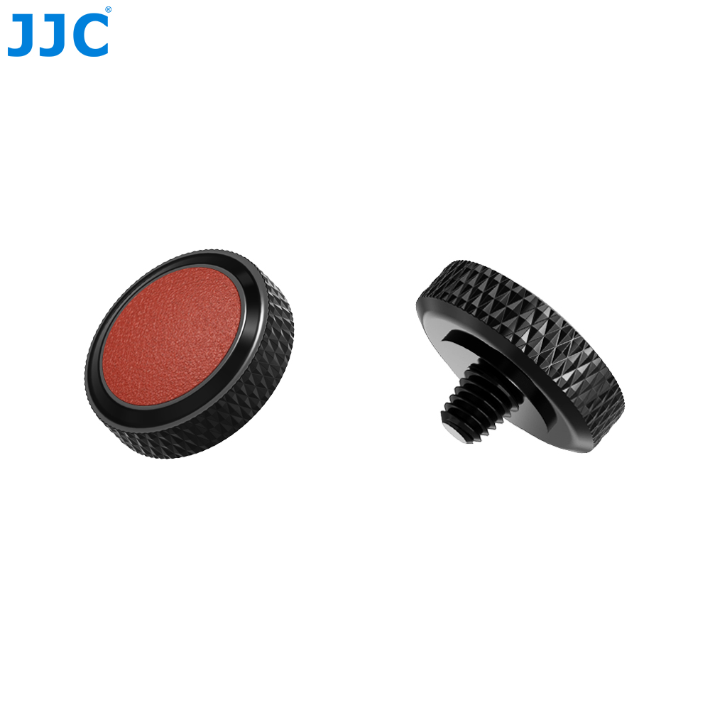 JJC Deluxe Soft Shutter Release Button Brown/Black - Best Available Image