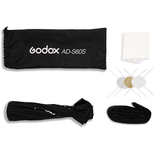 1025073_B.jpg - Godox AD-S60S Mini-Bowens Softbox (60cm) - Thumbnail 2