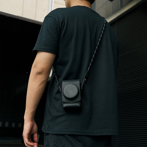 1025203_D.jpg - SmallRig Leather Camera Case for FUJIFILM X half (Black) 5219 - Thumbnail 4