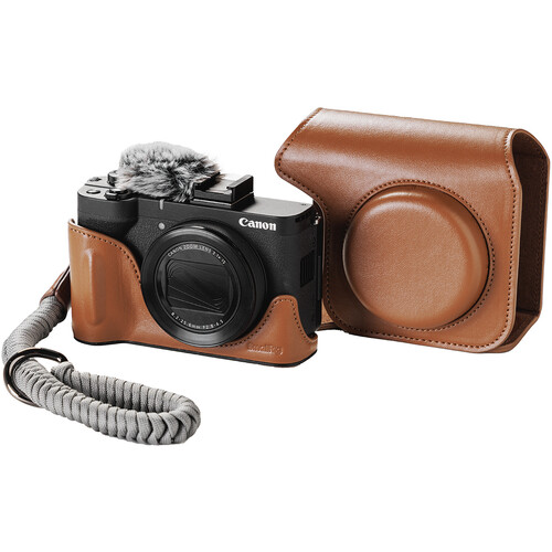 SmallRig Leather Case Kit for Canon PowerShot V1 (Brown) 5385 - Best Available Image