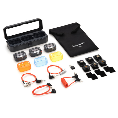1025383_E.jpg - Saramonic TC-NEO Kit Timecode Generator with Charging Case (3-Pack) - Image 5