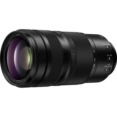1025483_B.jpg - Panasonic Lumix S 100-500mm f/5-7.1 O.I.S. Lens (L-Mount) - Thumbnail 2