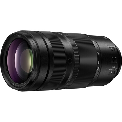 1025483_B.jpg - Panasonic Lumix S 100-500mm f/5-7.1 O.I.S. Lens (L-Mount) - Image 2