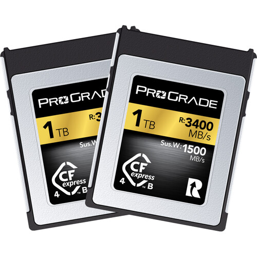 Best image for ProGrade 1TB CFexpress 4.0 Type B Gold Memory Card (2-Pack)