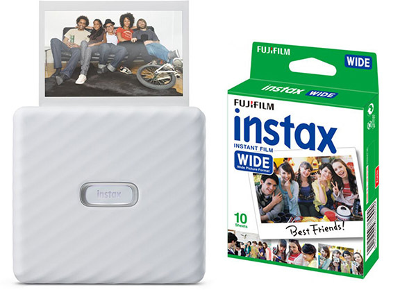 Bonus instax Link WIDE and instax wide film 10 pack - Best Available Image
